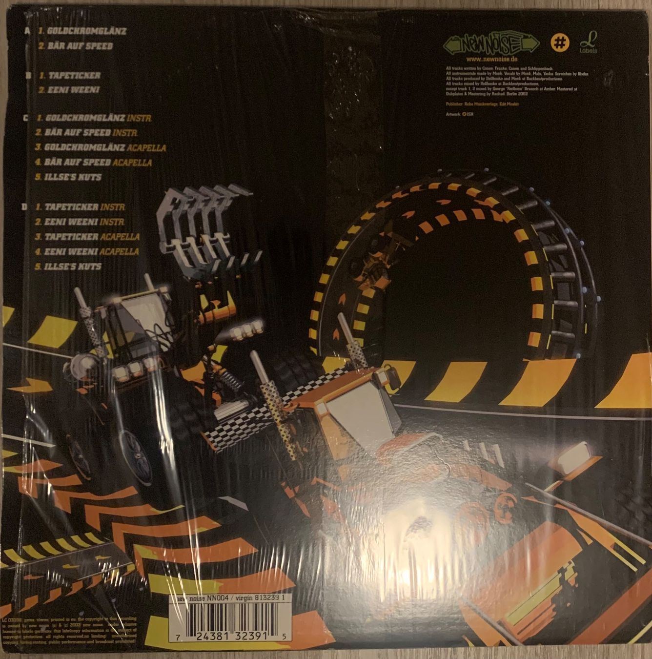 Schallplatten: MOABIT - Bär auf Speed D-Maxi Lp 2002 – Gebraucht aus Mühlethal von superfast78 1