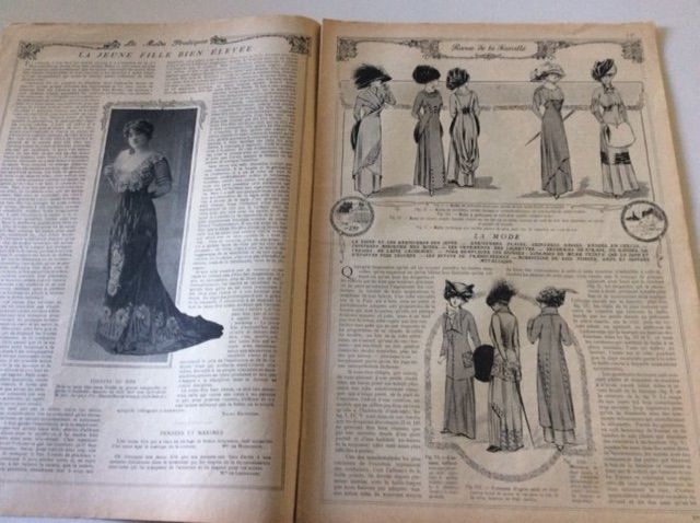 Riviste & Magazine: Journal sur la Mode 1909 – Usato da Genève venduto da edelweiss1900 1