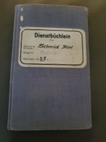 Dienstbüchlein Schmid Karl 1923 Militärdienst Zustand gut