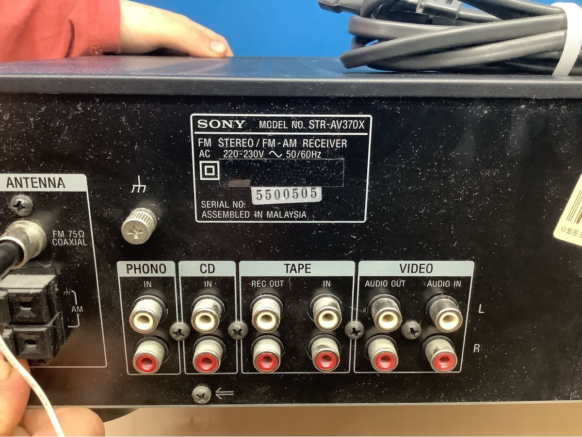 Sony Receiver: Sony STR-AV370 – Gebraucht aus mastrils von  4