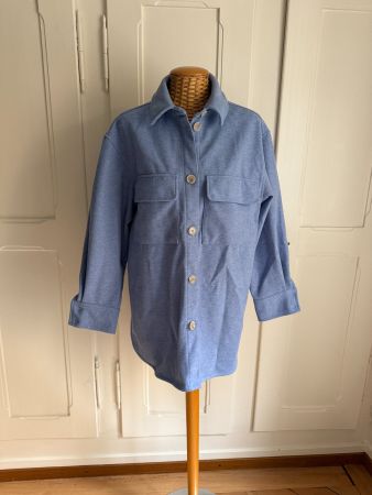Jacke hellblau locker S