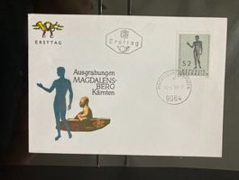 Österreich 1968 Ersttagsbrief Ausgrabungen Magdalensberg