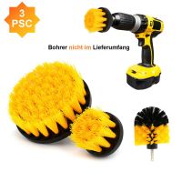 3X Set Bürstenaufsatz Bürste Elektrische Bohrmaschine Reinig