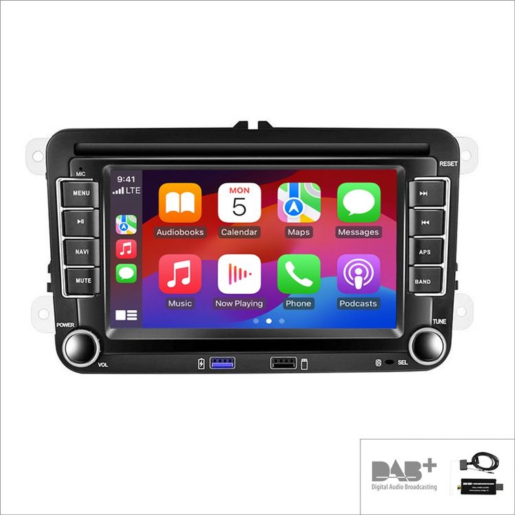 Vw Autoradio Carplay DAB+ Golf Polo 64GB Tiguan Passat Eos (Neu und ...