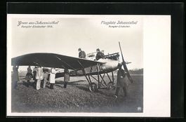 Foto-AK Sanke: Berlin-Johannisthal, Flug