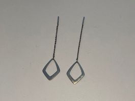 Silberohrringe