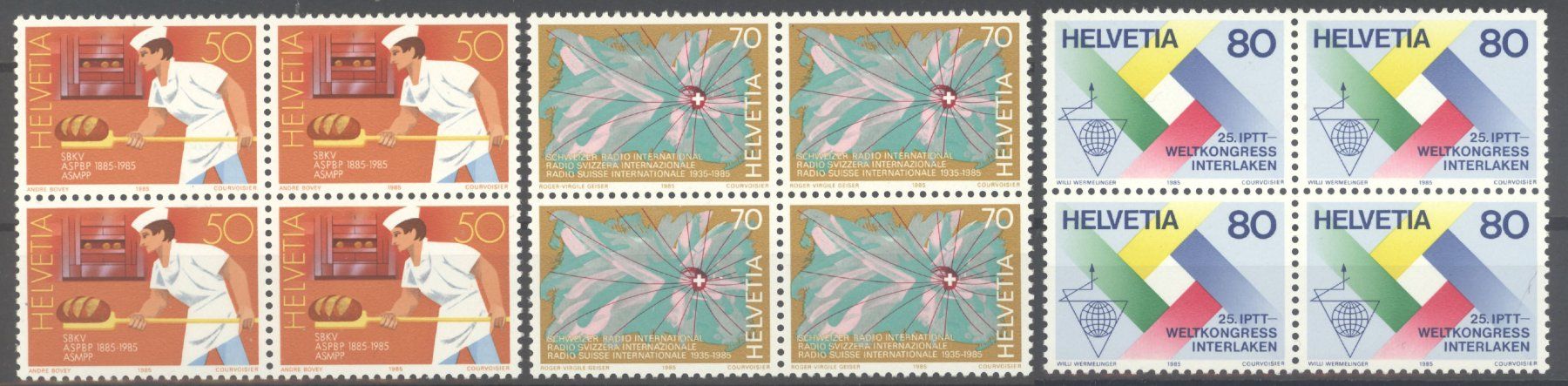 Tutti i francobolli: 1985, Sondermarken II ** – Usato da Willisau venduto da Vollstempel