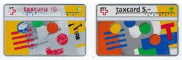 Taxcard PTT Wert 5 + 10 Set mit 2 Stück