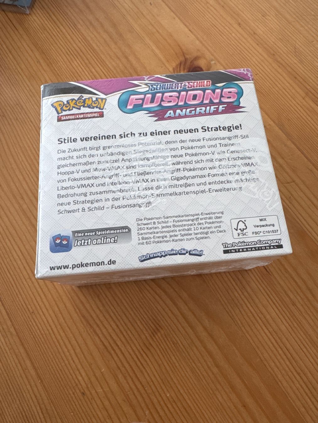 Pokémon Carte collezionabili: Pokemon Fusionsstrike Booster Box sealed perfect – Nuovo e nell'imballaggio originale da Zürich venduto da 1Rarestack1 1