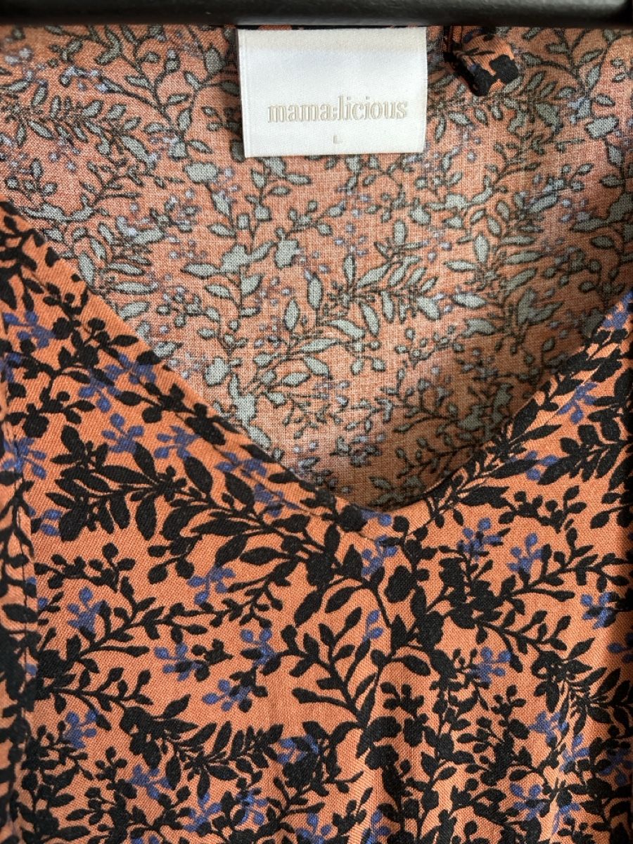 Mamalicious Vestiti: Schwangerschafts Kleid Mamalicious gr L – Usato da Benken ZH venduto da m1310 1