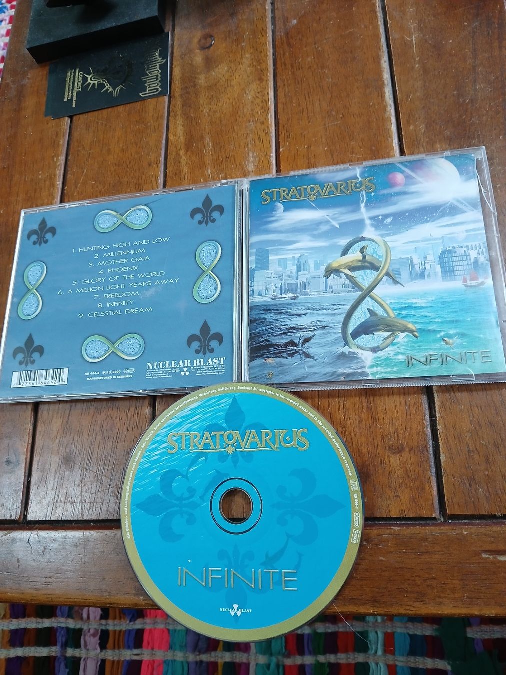 CD: stratovarius- infinite – Usato da St-Cergue venduto da VeganWarrior
