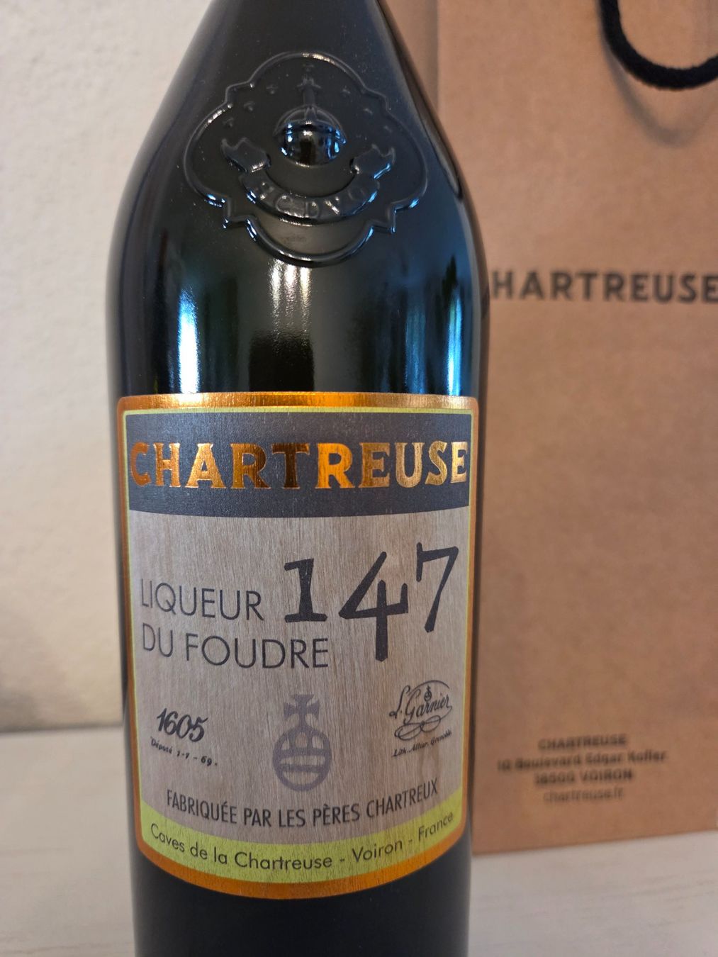 Bevande alcoliche: Chartreuse Liqueur du foudre 147 – Nuovo e nell'imballaggio originale da Noville venduto da mel_bsj2 2
