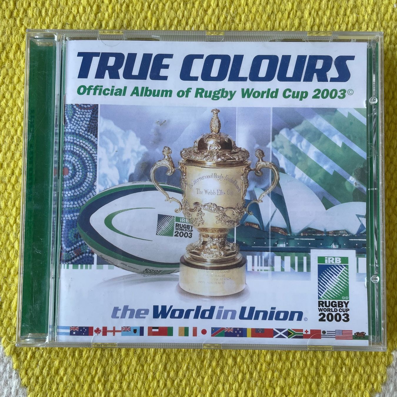 CD: RUGBY WORLD CUP 2003-TRUE COLOURS – Usato da Rorschacherberg venduto da CD-Roli
