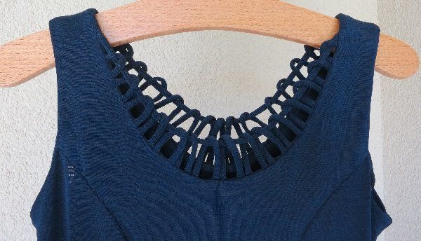 Kleider: Wunderschönes Kleid, lang, Grösse 38, dunkelblau – Gebraucht aus Bülach von fluss02 1