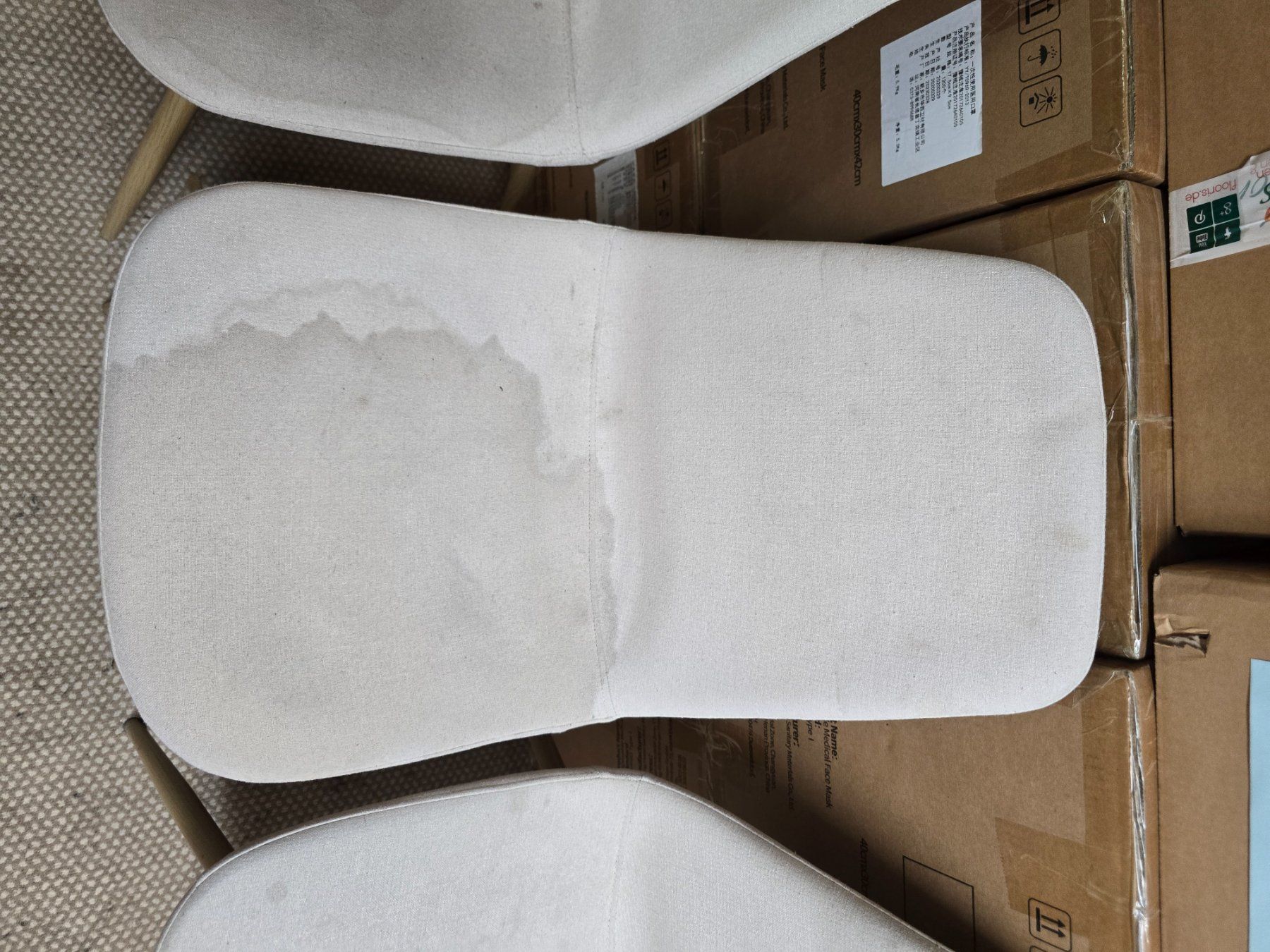 Micasa Sedie: 4x gebrauchte Micasa Esszimmer Stühle ab 1.- – Usato da KRINAU venduto da Mio_Liqstyle 4