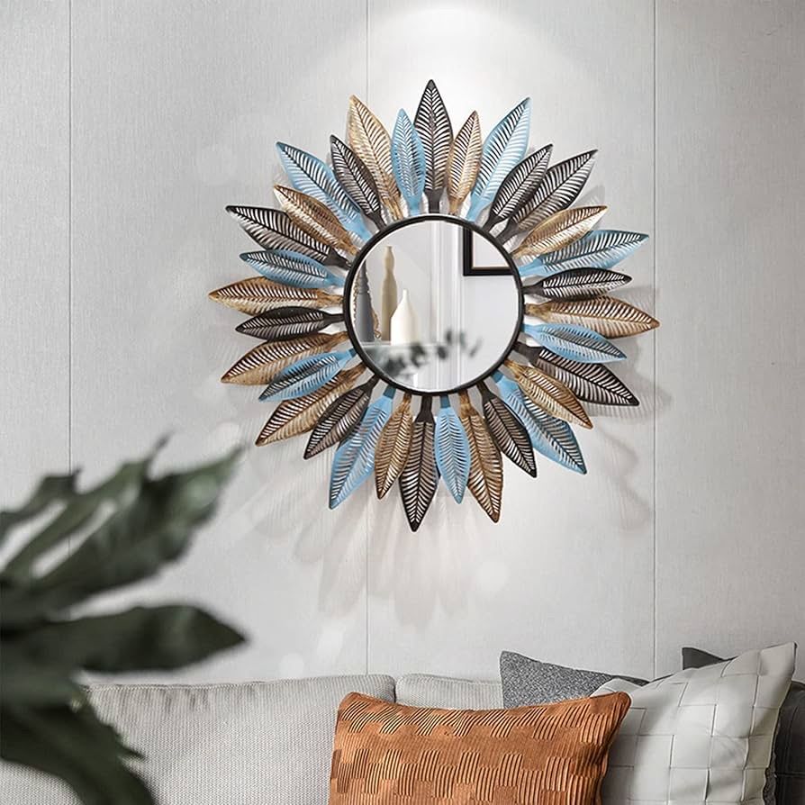 Specchi: Mirror Leaf Petal Art 87cm NP: 99.- – Usato da Horgen venduto da lme_8kj7