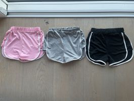 NEU 3x Mädchen Shorts, Gr. 7-8 Jahre, Sommer,