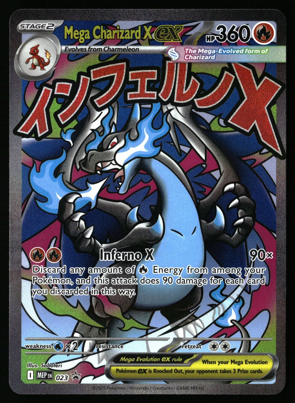Pokémon Carte collezionabili: Mega Charizard X EX #23 Pokemon Promo – Usato da Feuerthalen venduto da Plazatoys