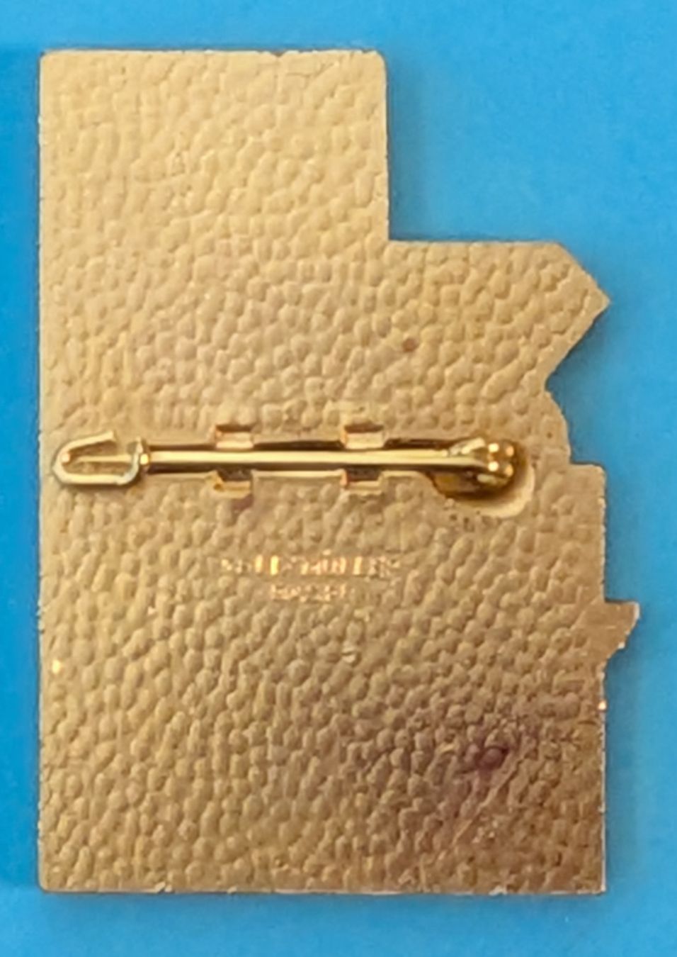 Basler Placchette & Badge: Basler Fasnachtsplakette/gold/1966 – Usato da Aesch BL venduto da Charles2018 1