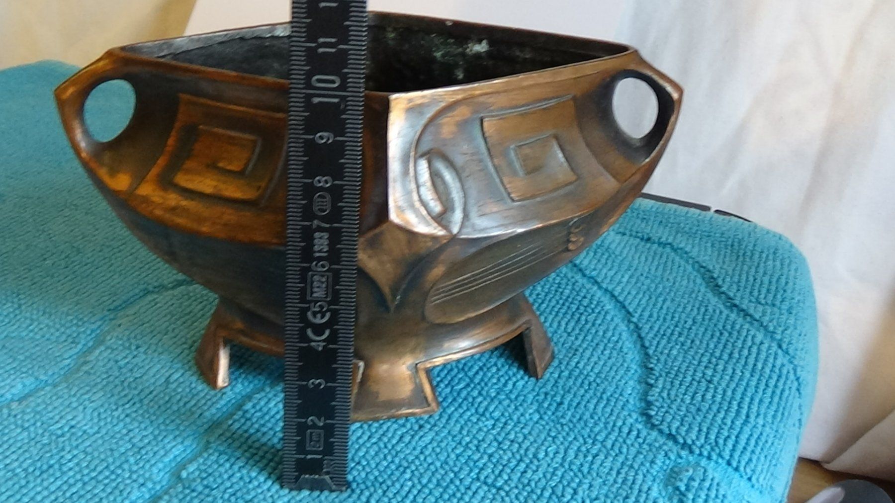 Sculture & Statue: Jugendstil Schale Bronze – Usato da Wiedlisbach venduto da Bobesch10 6
