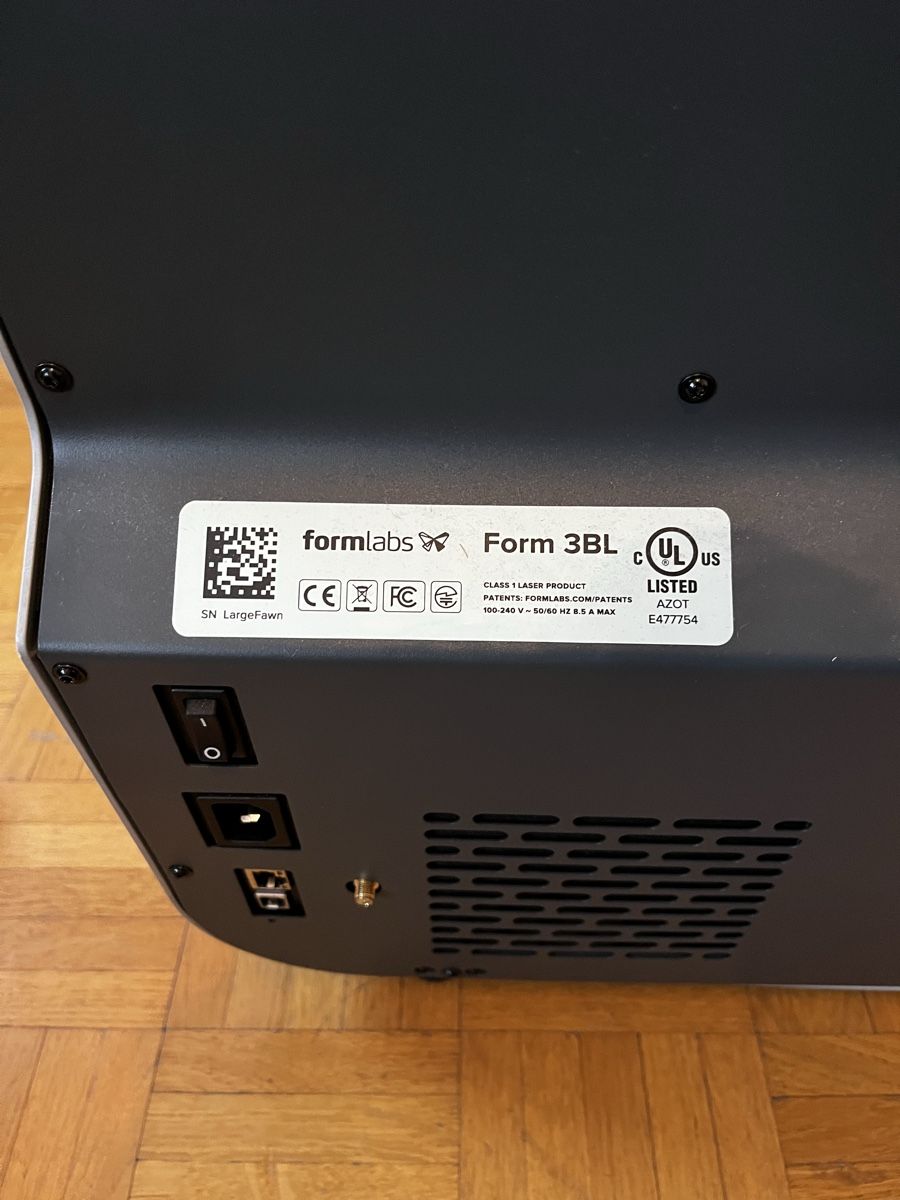 Formlabs Stampanti 3D: FormLabs 3BL 3D Drucker – Usato da Genève venduto da 3M_JR 1