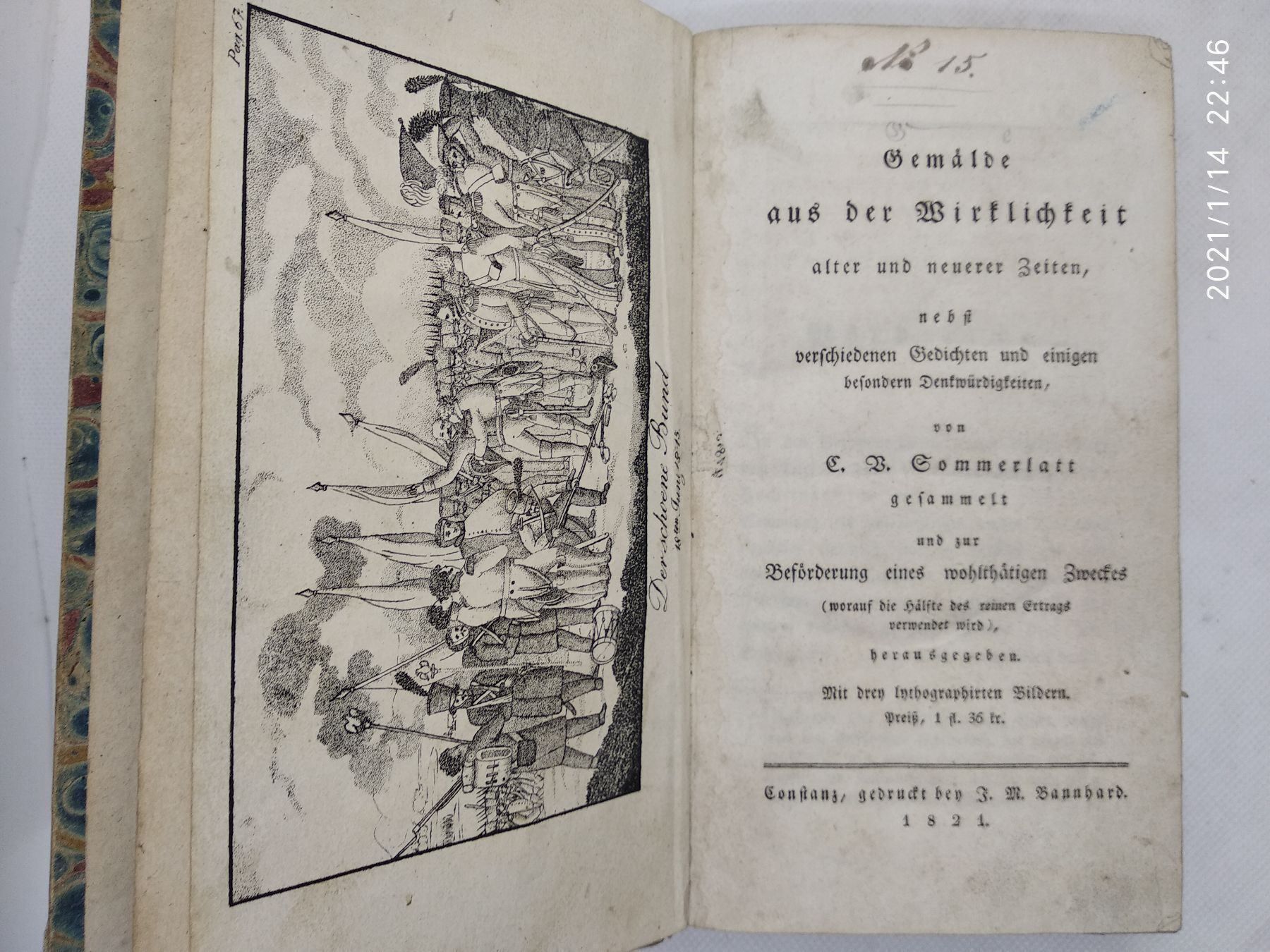 Livres: GEMÄLDE AUS DER WIRKLICHKEIT 1824 – D'occasion à Goldach par Gaip 7