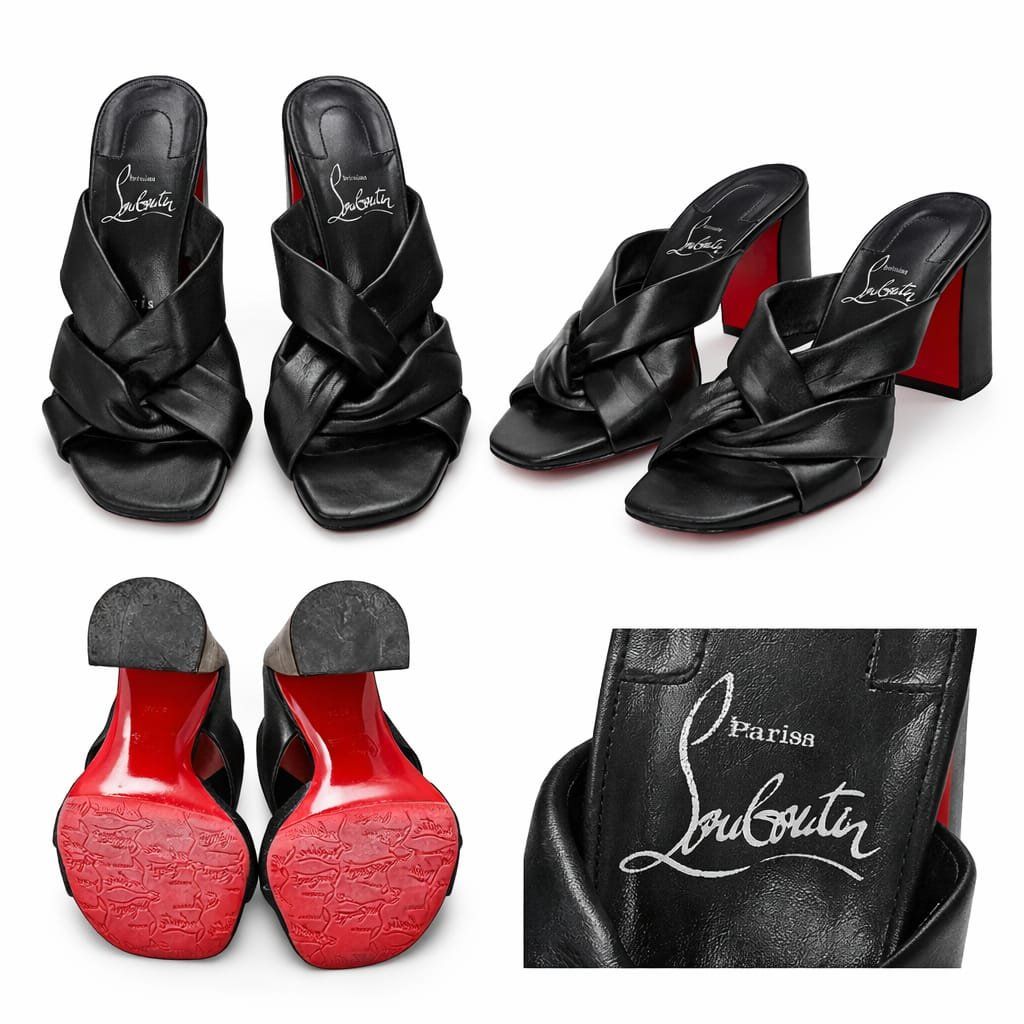 Scarpe da donna: Mules nere Christian Louboutin – Usato da Wädenswil venduto da Jenny281192