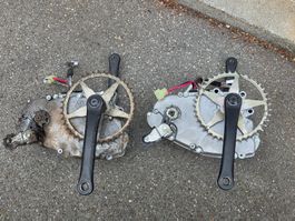 2X E-Bike motor Yamaha Antrieb komplett guter Zustand X63F0
