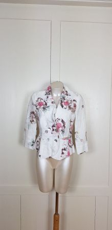 Blazer, Peter Hahn, Leinen, Gr. 38 40