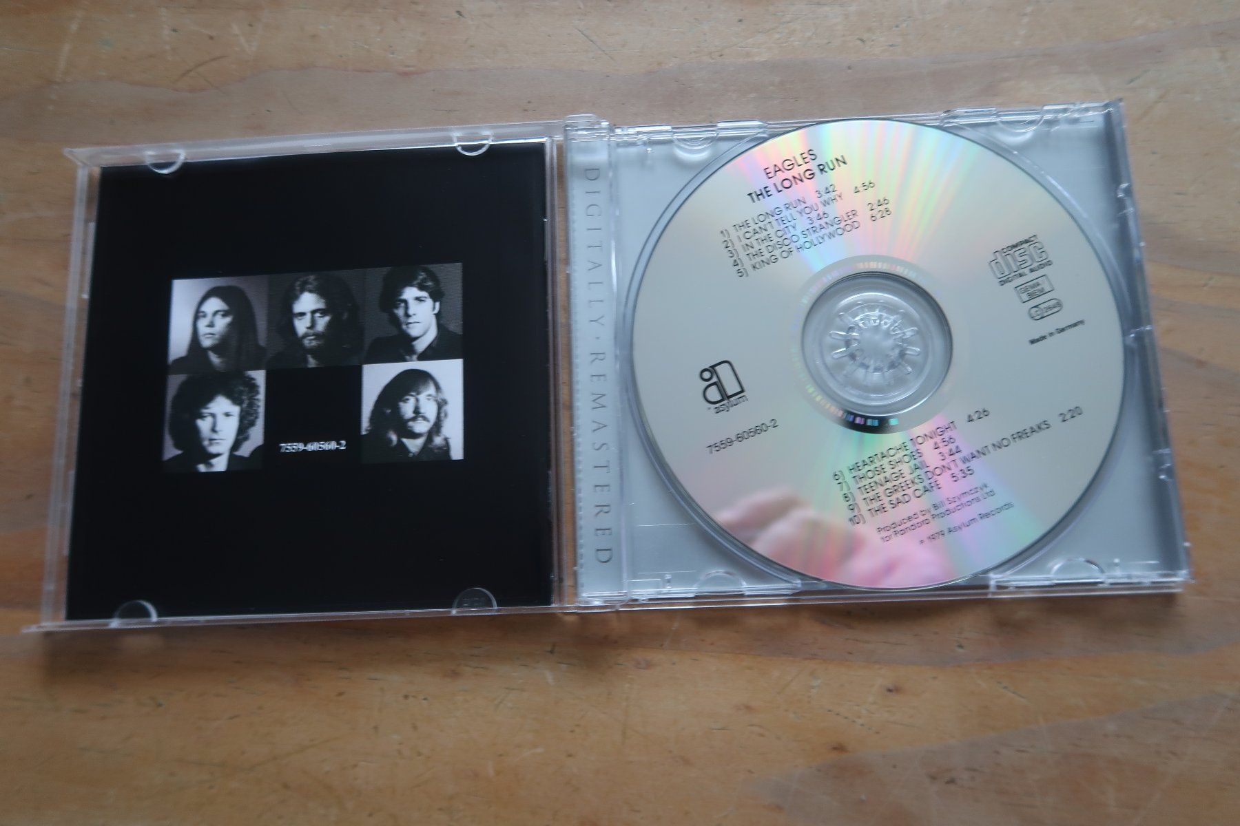 CDs: THE EAGLES - THE LONG RUN - CD – Gebraucht aus Basel von Patiscat 3