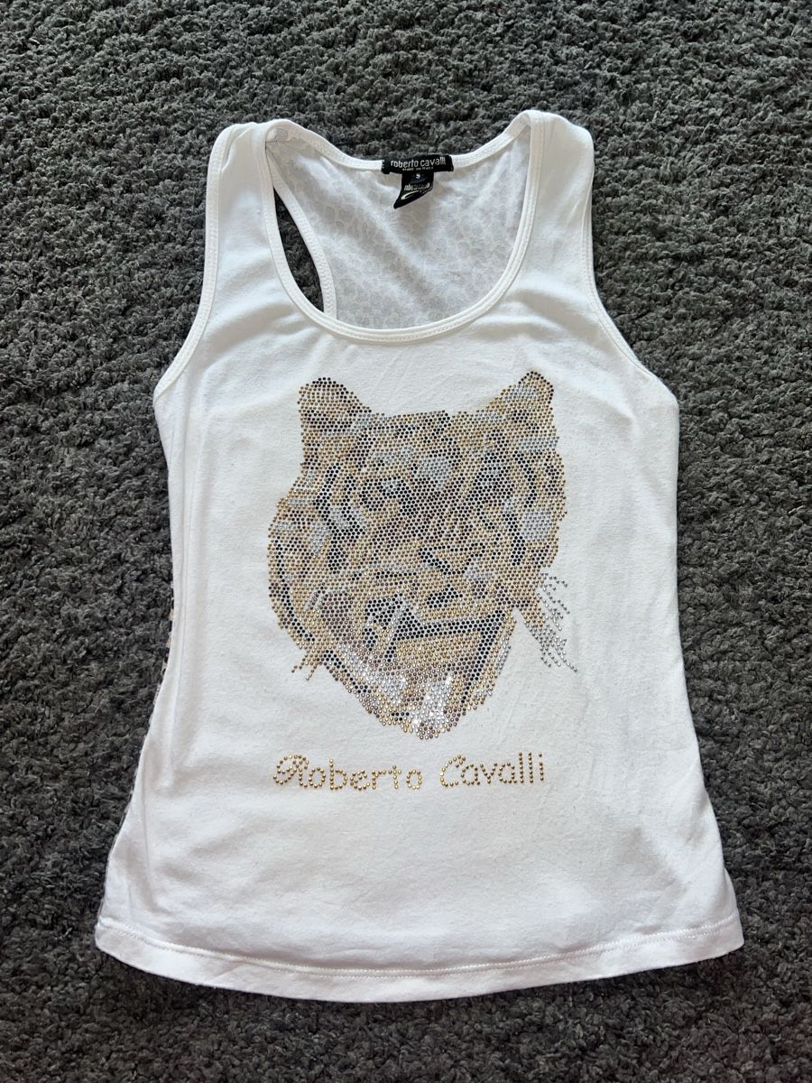 Roberto Cavalli Top: Roberto Cavalli Top, Gr. S 🐆 – Usato da Effretikon venduto da Briga.S.