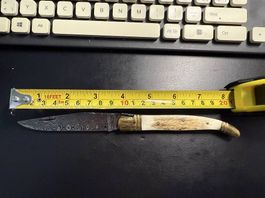 Damaszener Messer im Stil von Lagouille