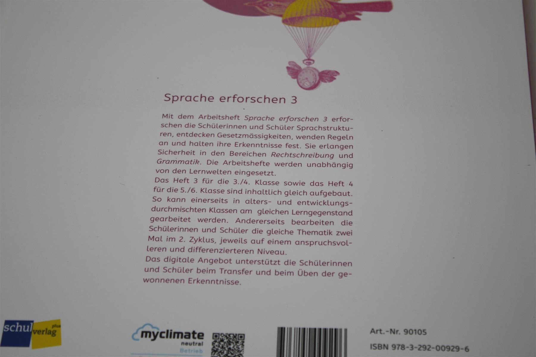 Libri: Arbeitsheft Sprache erforschen 3 - Lernbuch /14955 – Nuovo (secondo la descrizione) da Zürich venduto da fundsachenverkauf 2