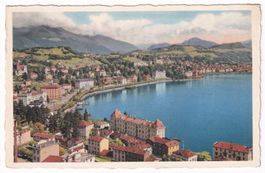 Lugano Paradiso Panorama generale  1951