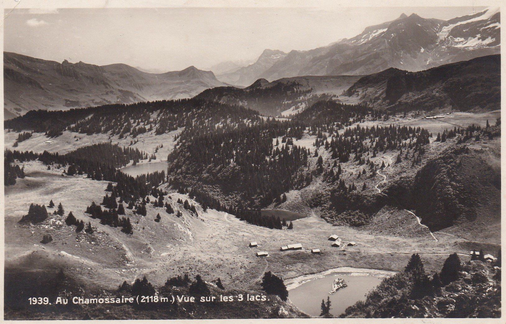 Cartoline postali: AK - Au Chamossaire - gel. 17.10.1930 – Usato da Fribourg venduto da schnalla92