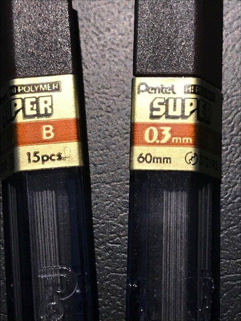 Pentel Matite, matite colorate & gessi: Bleistiftminen (Pentel B 0.3) – Nuovo (secondo la descrizione) da Herisau venduto da ErWi9100 2