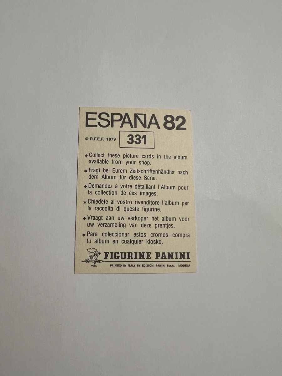 Panini Carte collezionabili: Panini WM82 Bild – Usato da Willisau venduto da Neiro77 1