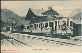 VD Château d'Oex - Bahnhof - Bahn MOB