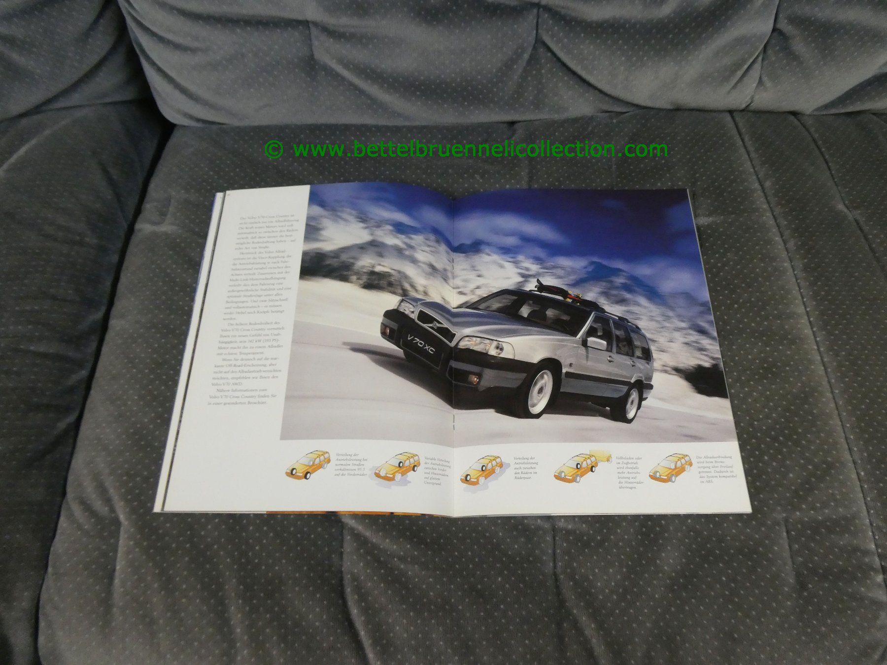 Volvo Documenti: Volvo V70 1999 Prospekt deutsch – Usato da Weingarten-Kalth venduto da Bettelbruenneli 5