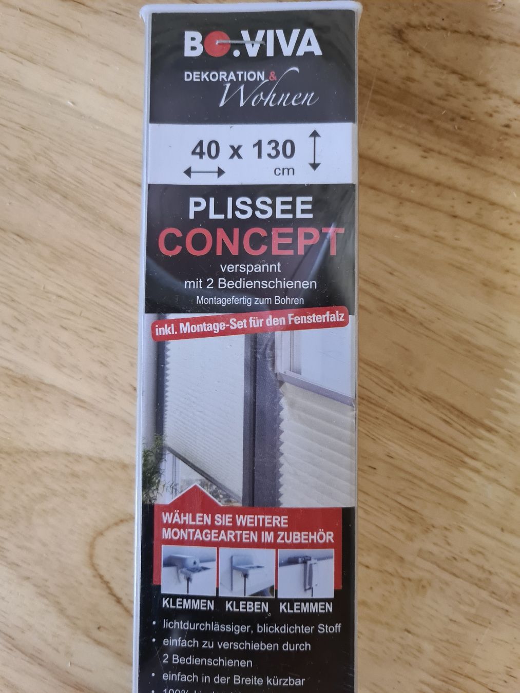 Rideaux: Plissee, Rollo, Vorhang – Neuf avec emballage d'origine à Waldkirch par Hypertenuse 1