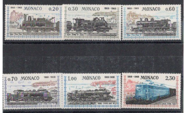 Tutti i francobolli: Monaco - Serie Lokomotiven ** – Nuovo (secondo la descrizione) da Bonstetten venduto da Pinguin75