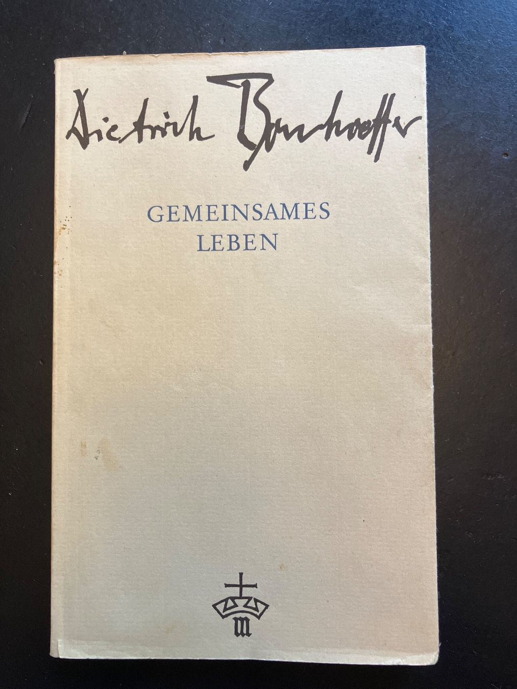 Bücher: Gemeinsames Leben, D. Bonhoeffer. 1970 – Gebraucht aus Wangen ZH von day01