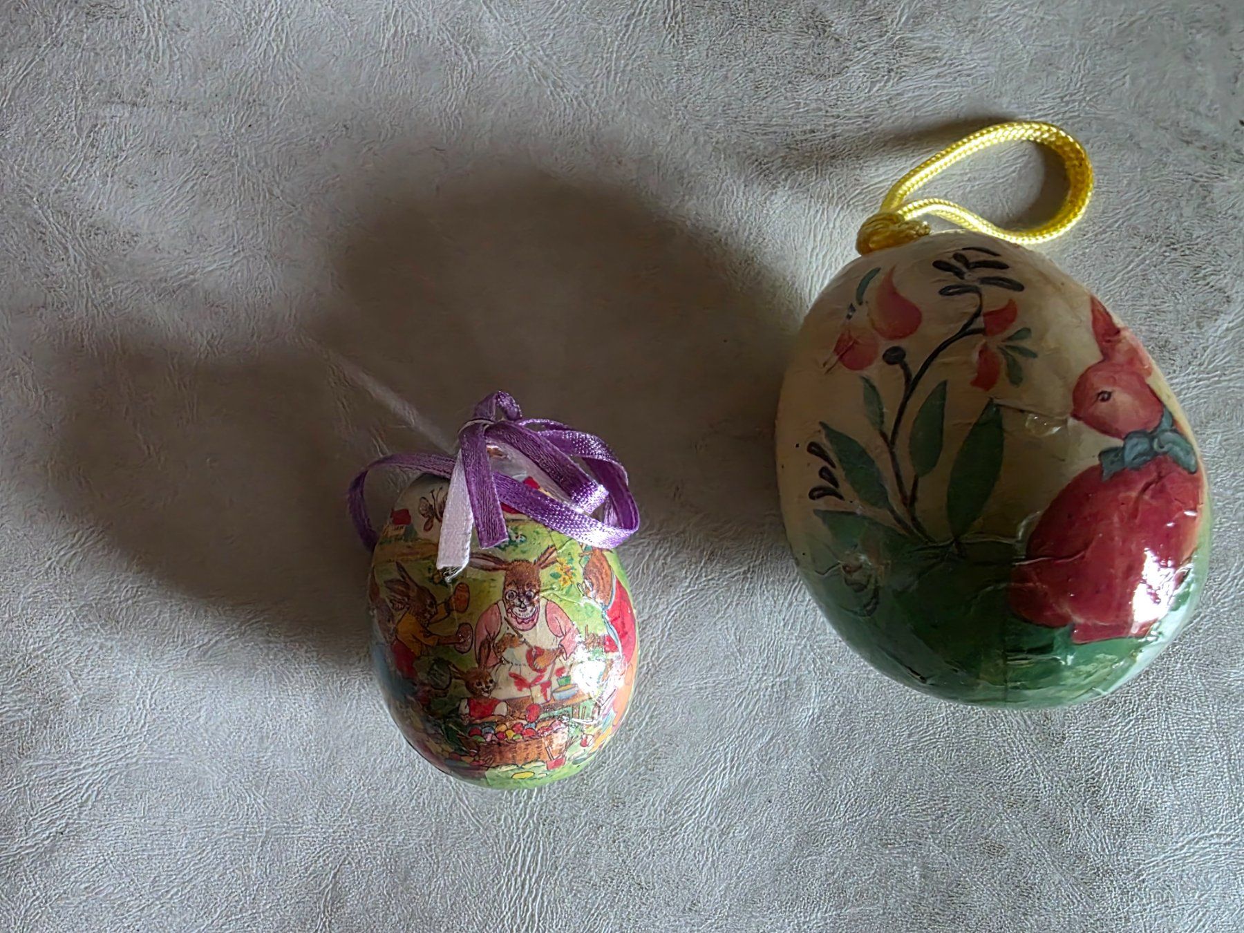 Tutte le decorazioni: 2 Dekoration Oster Eier – Usato da Walterswil BE venduto da Lonitti