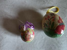 2 Dekoration Oster Eier