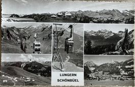 Lungern Schönbüel, Luftseilbahn, 1967