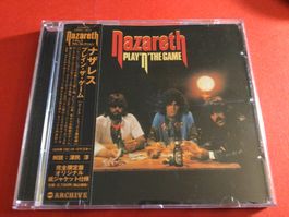 Nazareth Play'n'the Game CD Album Rarität Japan Pressung