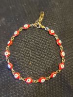 1 Stk. Nazar-Augen Armkette / Armband aus E-Maille, Gr. S-XL