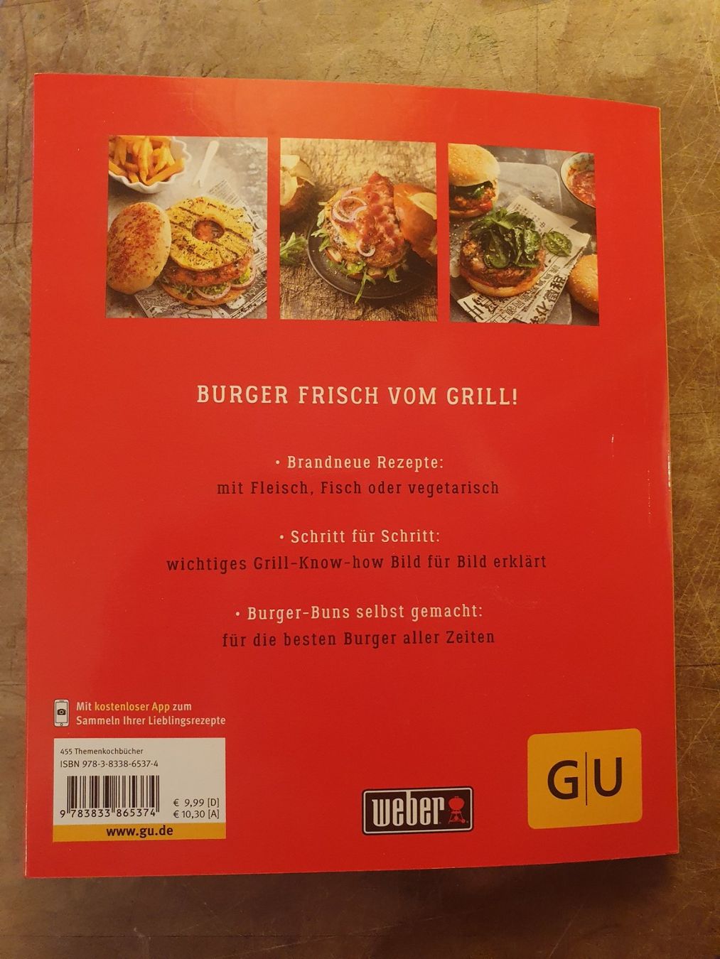 Libri: Webers Burger - Jamie Purviance – Usato da Zürich venduto da dialout 9