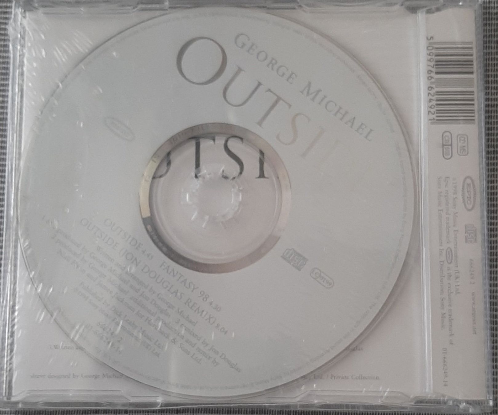 CD: George Michael Outside neu – Nuovo e nell'imballaggio originale da Zürich venduto da StaBla 1