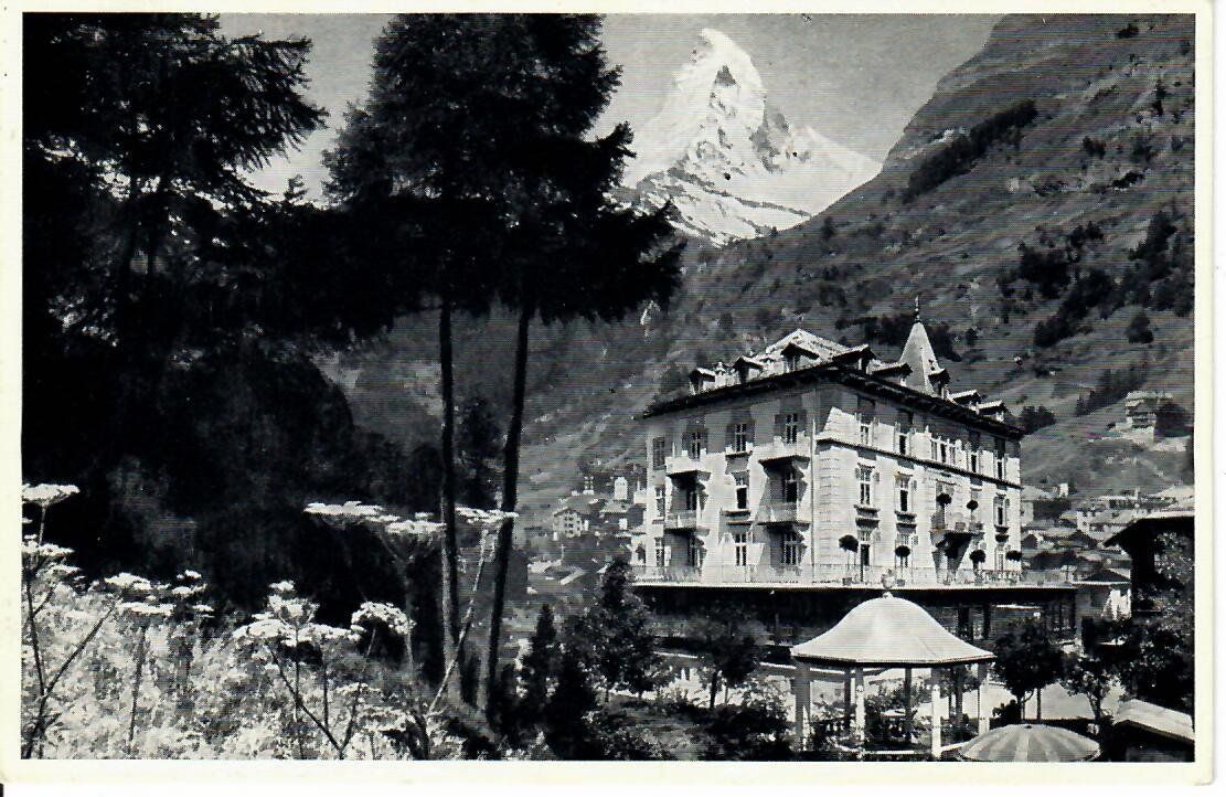 Cartoline postali: Hotel Schweizerhof Zermatt – Usato da Hochdorf venduto da Ziegel-16